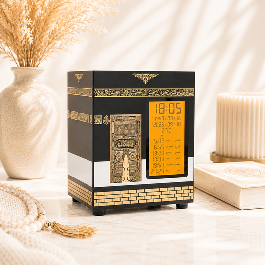 Azan Clock with Quran | Adhan Clock | Ezan Saati | Kaaba | Islamic Prayer Clock